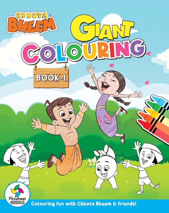 Chhota Bheem Giant Colouring Book-1